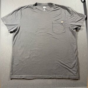 Dickies Heavyweight Short Sleeve Pocket Gray T-Shirt, 2 shirt Bundle